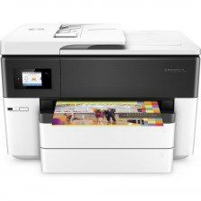מדפסת הזרקת דיו 3-A משולבת אלחוטית HP Officejet Pro 7740