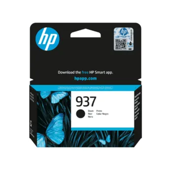 ראש דיו מקורי שחור HP 937 BK