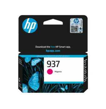 ראש דיו מקורי אדום HP 937 M