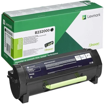 טונר (מקורי)Lexmark B232000 (ל-3,000 דפים)