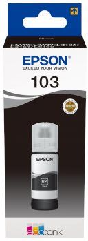 בקבוק דיו שחור (מקורי) EPSON 103 C13T00S14A