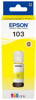 בקבוק דיו צהוב (מקורי) EPSON 103 C13T00S44A