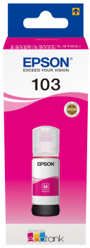 בקבוק דיו אדום (מקורי) EPSON 103 C13T00S34A