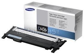 טונר מקורי כחול SAMSUNG CLT-C406S-