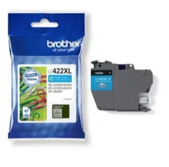 ראש דיו כחול גדול מקורי Brother LC422XLC